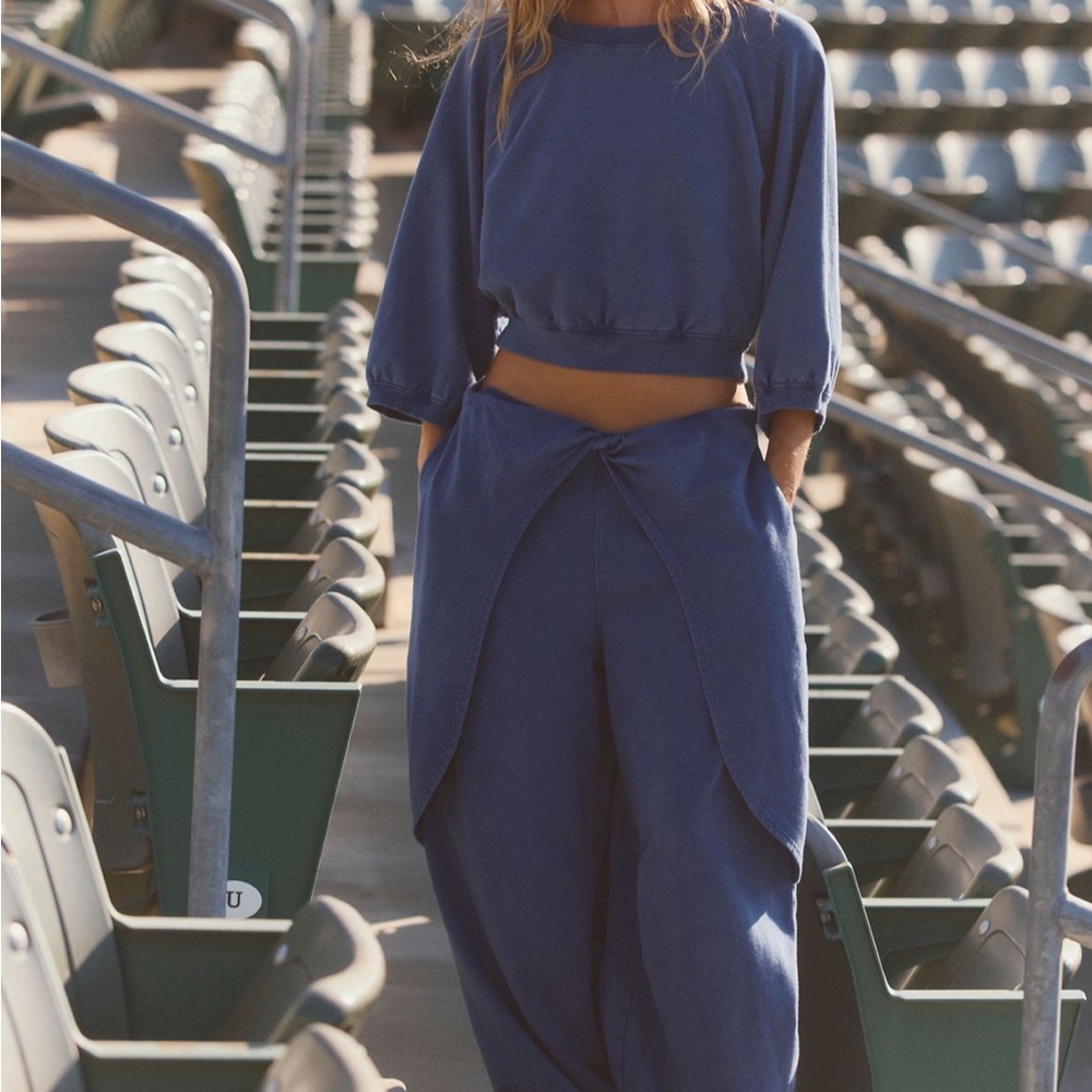 Free People Movement-Hot Shot Terry Twist Set